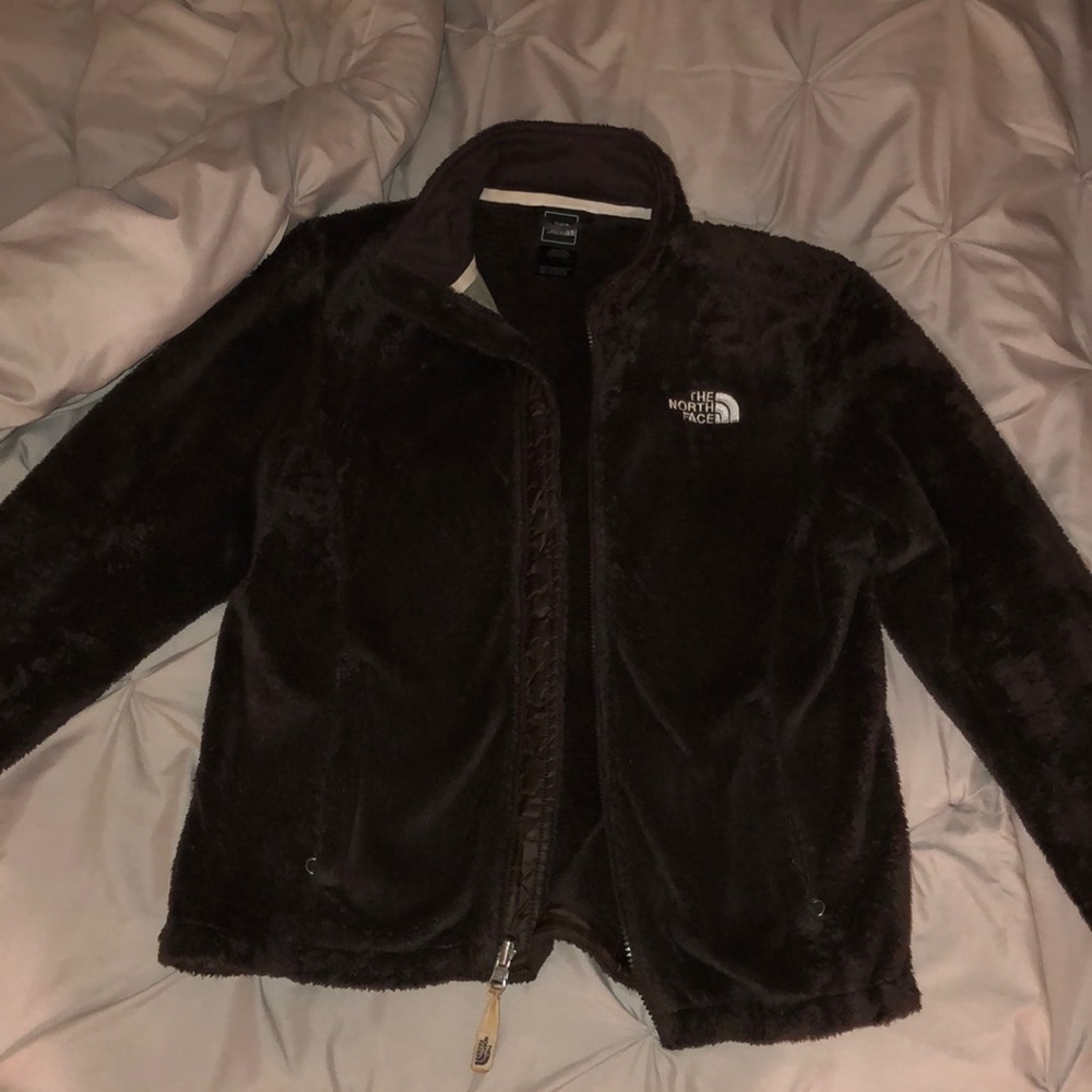 Brown north face jacket